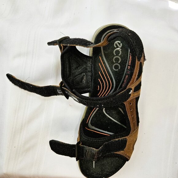 ECCO Yucatan Brown Men's Walking and Hiking Strap Sandals Size 43/10 - Picture 5 of 9
